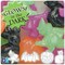 BeadTin Assorted Halloween Theme Plastic Pony Beads (4oz)